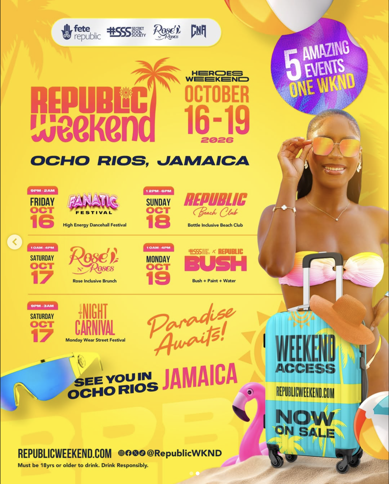 Republic Weekend Flyer